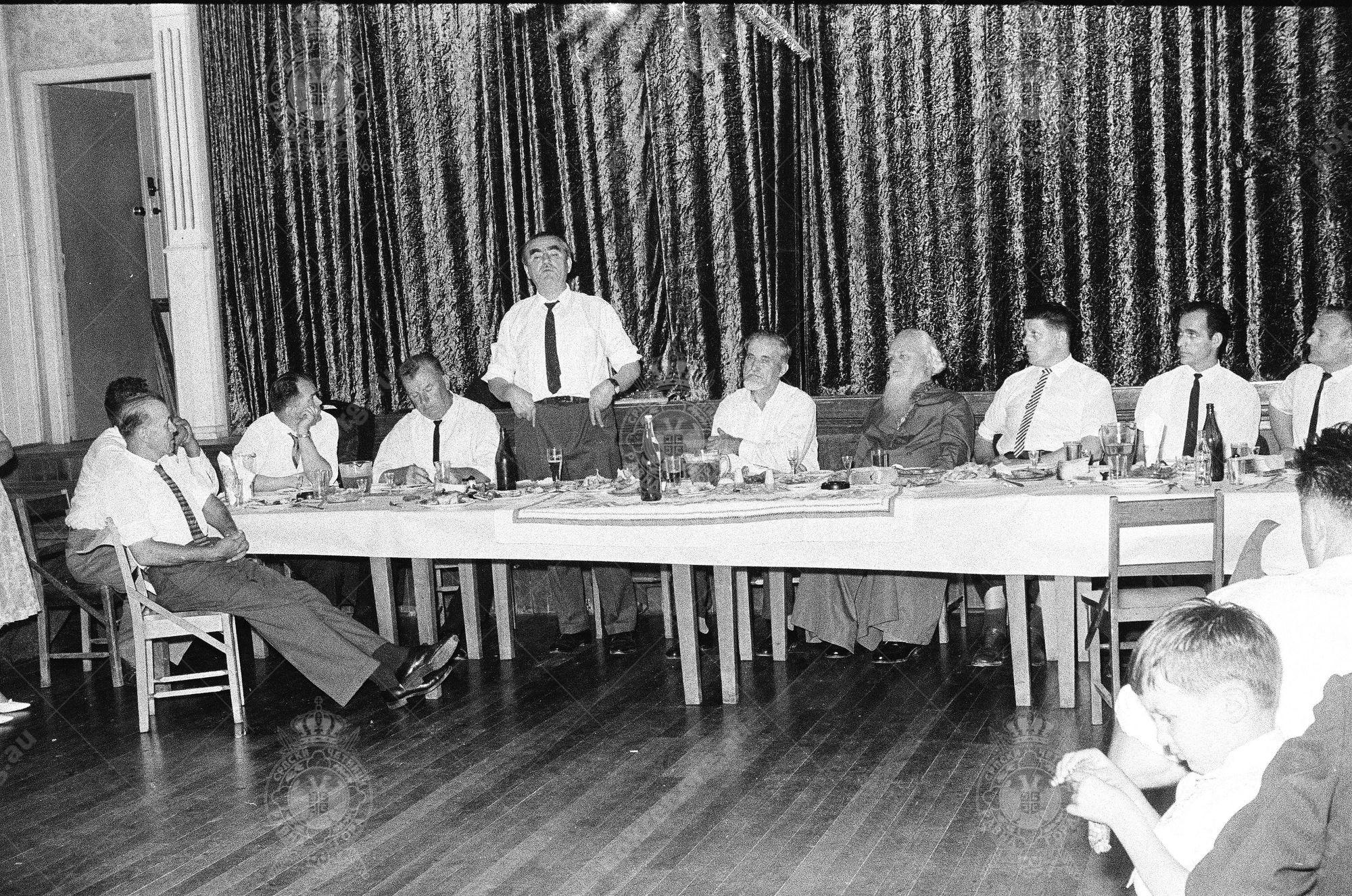 1965 - Brisbane - Banquet at Russian Orthodox Church Hall (26 Dec) 1.2 1965 - Brisbane - Banquet at Russian Orthodox Church Hall (26 Dec) 1.2