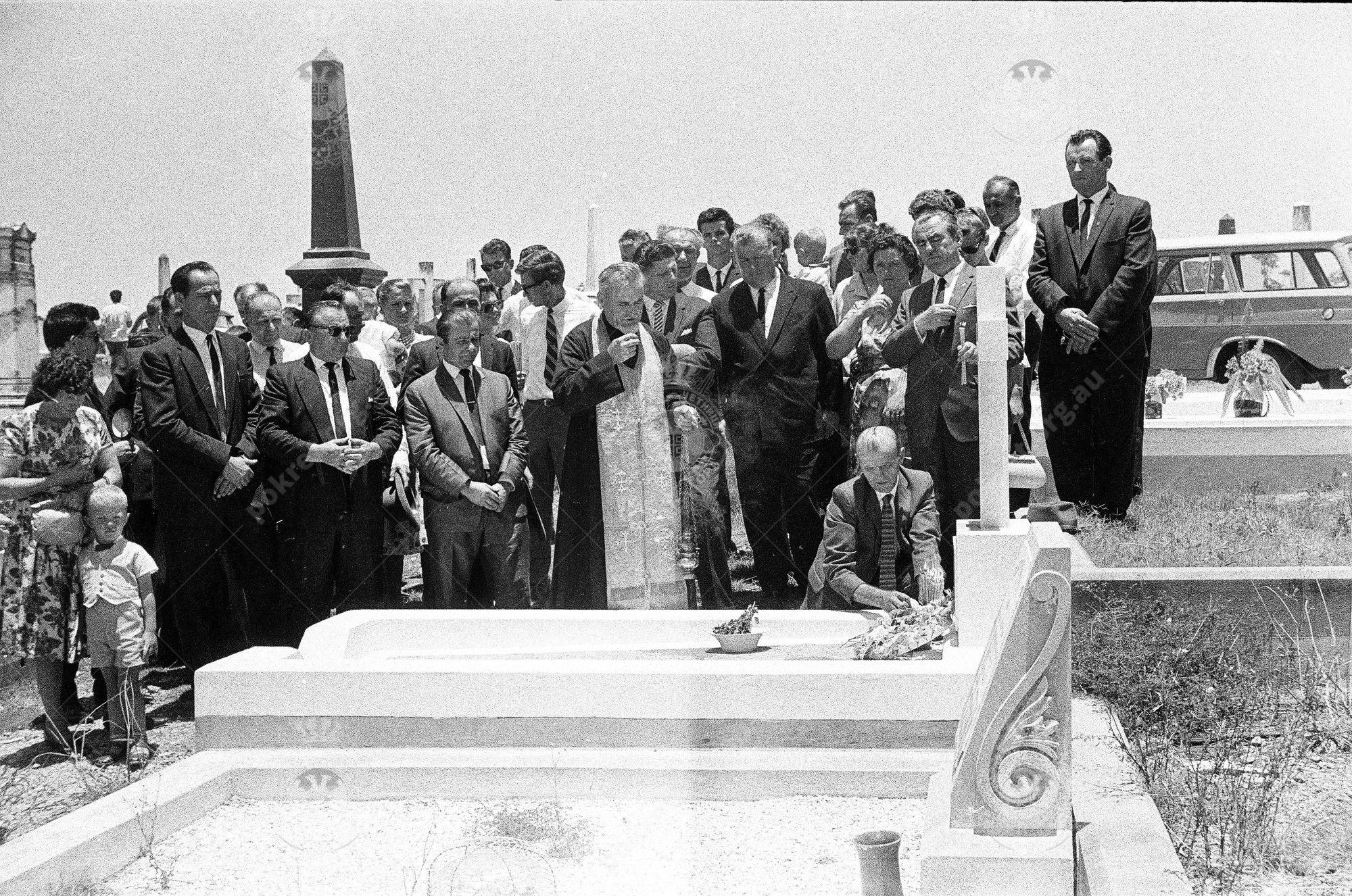 1965 - Brisbane - Cemetery Memorial Service by Fr. Budimir Djukic (26 Dec) 4 1965 - Brisbane - Cemetery Memorial Service by Fr. Budimir Djukic (26 Dec) 4