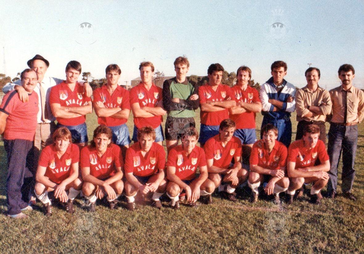 1987 - Avala Team 1987 Season - Jack Cirjanic (standing 2nd left) 1987 - Avala Team 1987 Season - Jack Cirjanic (standing 2nd left)