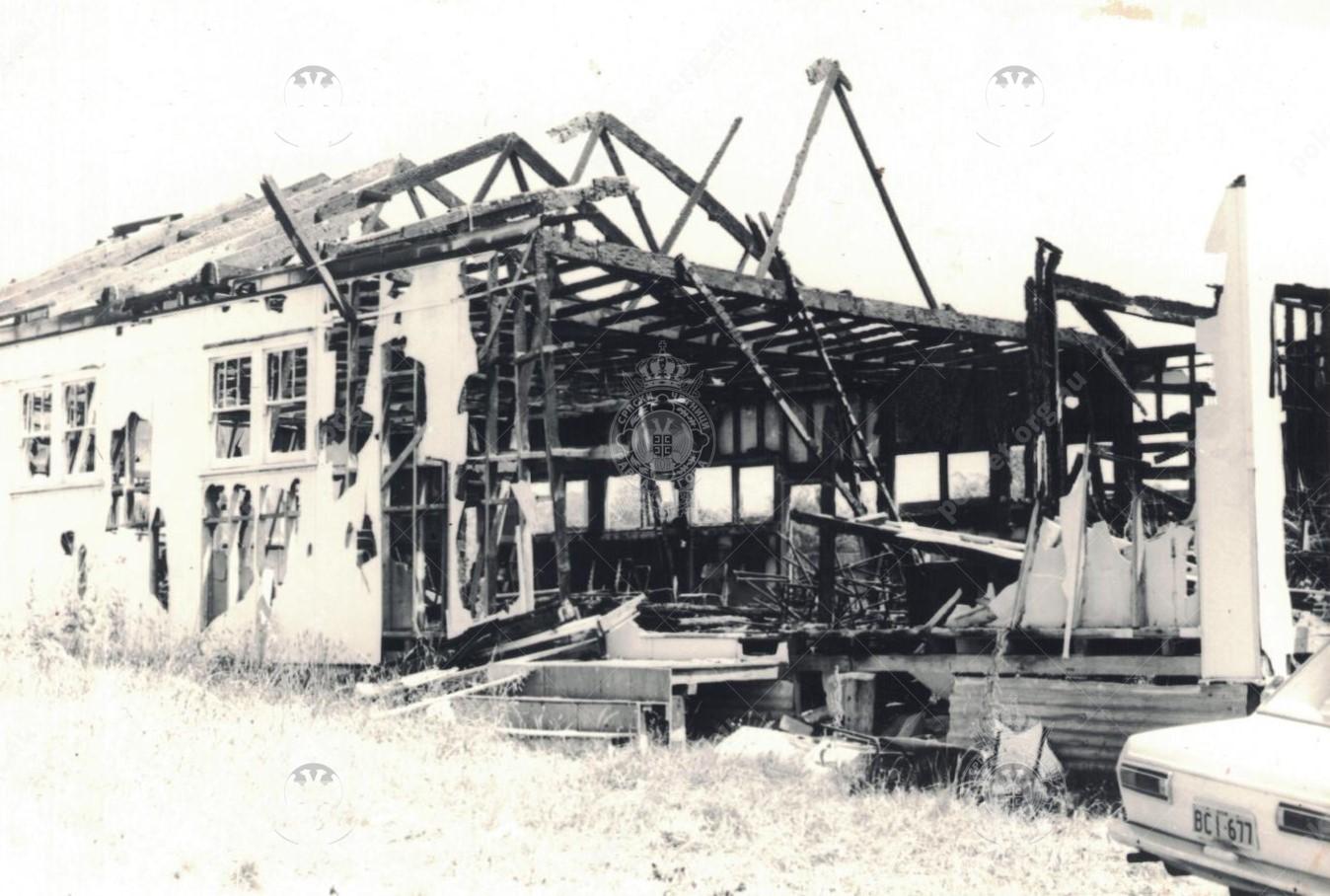 Chetnik Koliba Destroyed Nov1972